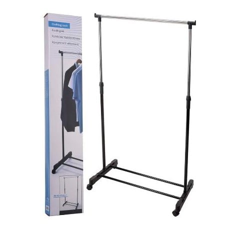 Clothes rack with 4 wheels